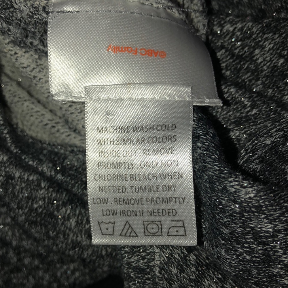 Crush by ABC Family Gray Sparkle Sweater - Picture 5 of 5